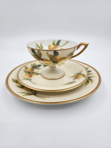 Limoges florida orange tea - t&v,