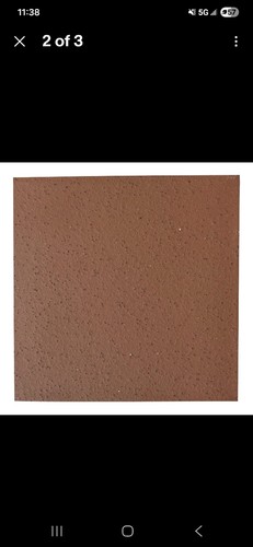 Quarry tile abrasive - abrasive, red