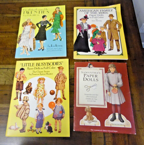 Lot vintage paper doll - lot,