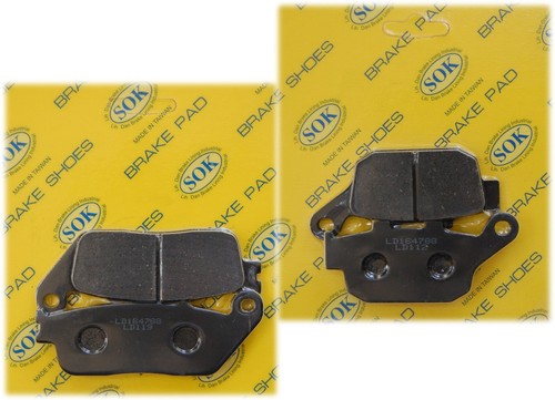 Front rear brake - front&rear, pads