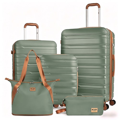 Expandable piece luggage - luggage, set