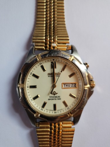 Seiko kinetic titanium sports - seiko,