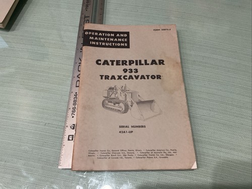 Caterpillar 933 traxcavator - 933,