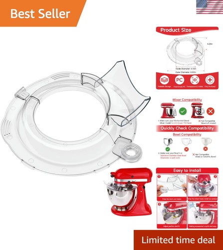 Transparent pouring shield for - transparent,