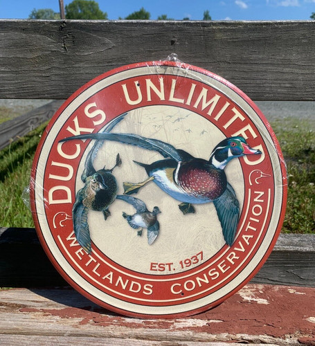 Ducks unlimited hunting - hunting, tin
