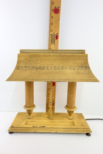 Vintage toleware double arm - vintage,