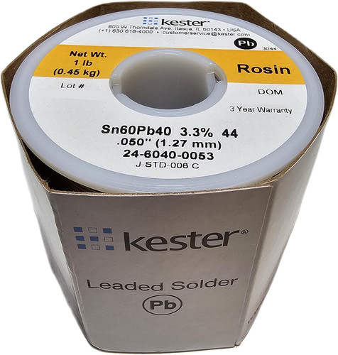 Rosin core solder - solder, roll
