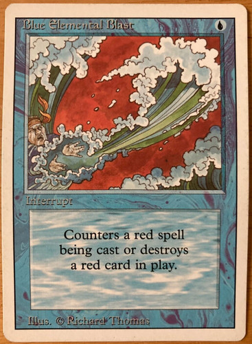 Blue elemental blast magic - blast,