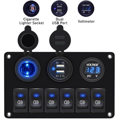 Gang 12v 24v inline - fuse, box