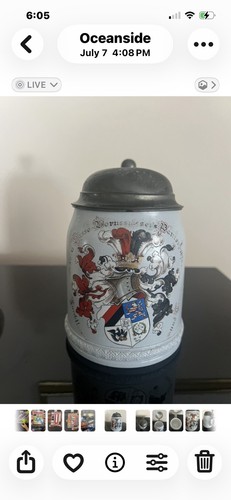 Antique mettlach beer - antique,