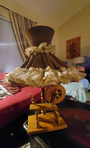 Vintage wooden spinning - vintage, wheel