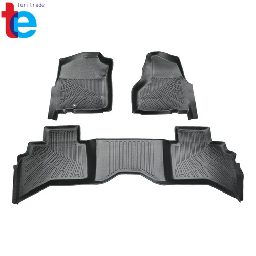 Molded car floor - floor, mats