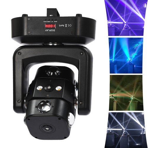 Rotating laser beam moving - rotating,