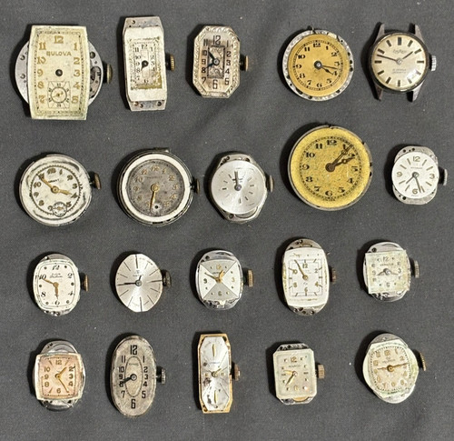 Lot watch movements - watch, some