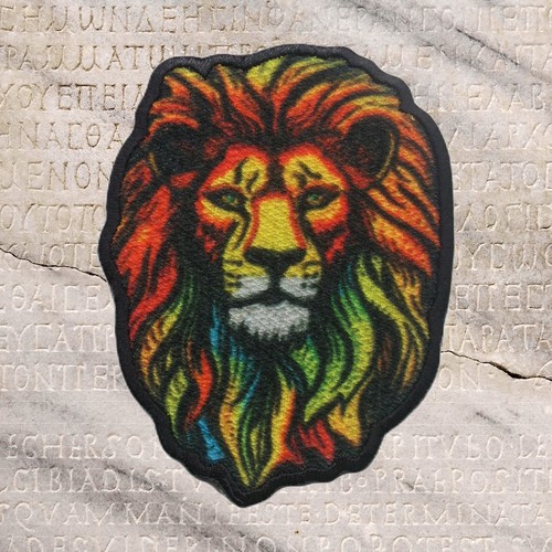 Lion judah patch iron on - of, iron-on