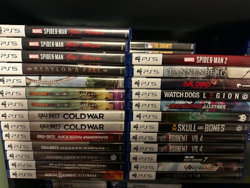 Playstation games new and - 5,