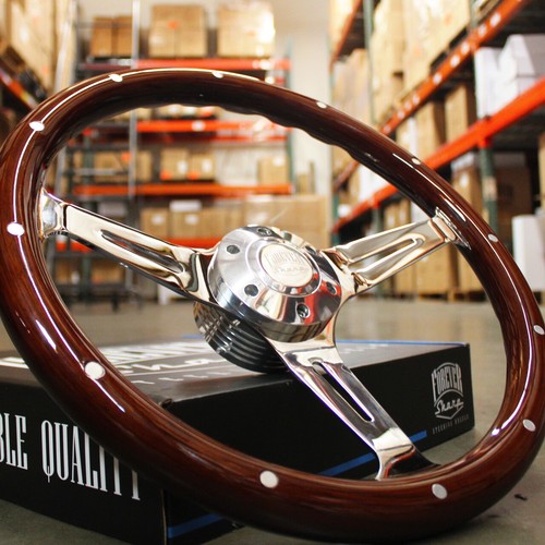 Chrome spokes steering - 15",
