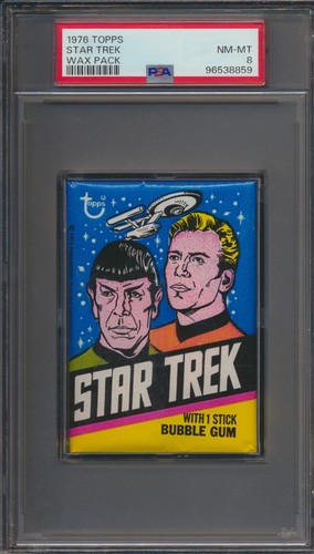 1976 topps star - trek, pack