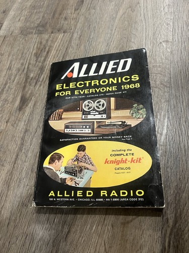 Vintage 1968 allied radio - 1968,