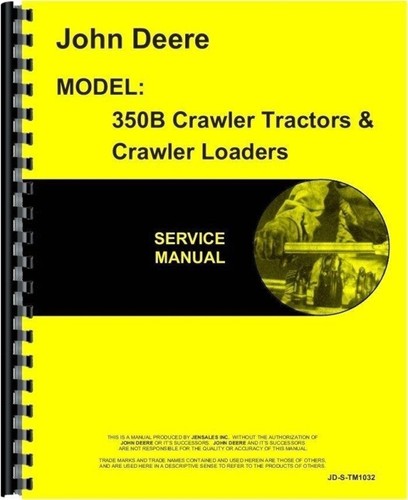 John deere 350b crawler loader - john,