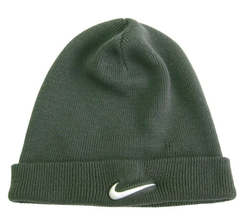 Nike knit beanie logo hat - knit,