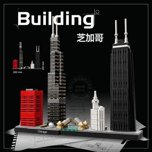 Chicago city skyline building - city,
