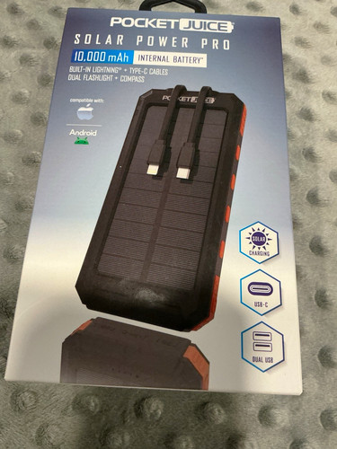 Pocket juice solar power pro - pocket,