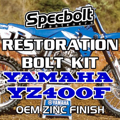 Yz400f restoration bolt kit - yz400f,