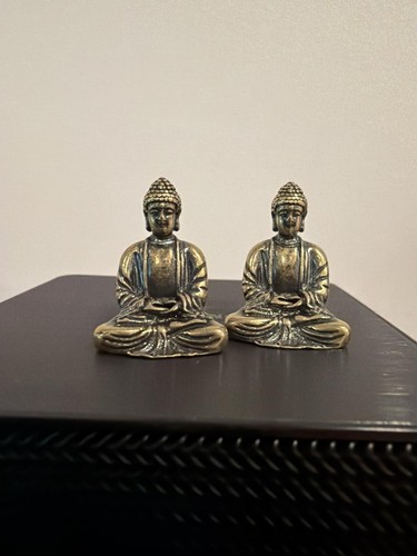 2pcs brass mini - mini, statues