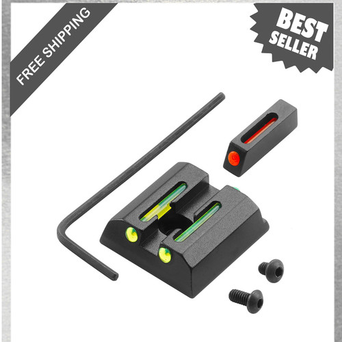 Fiber optic red green sights - optic,