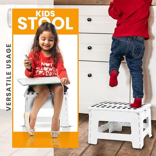 Folding step stool - step,