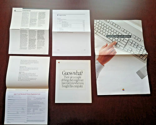 Vintage 1988 apple iic plus - apple,