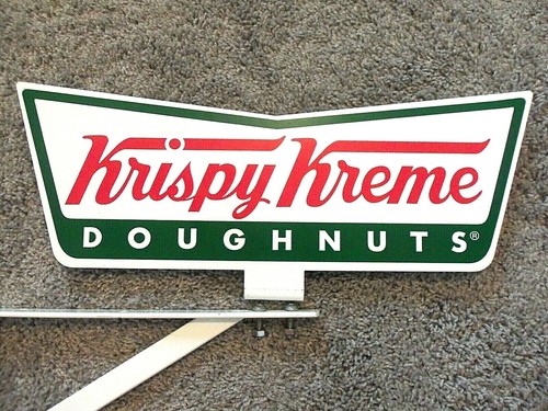Donut sign krispy kreme - donut,