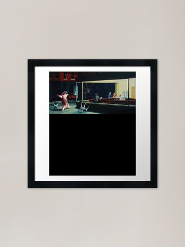 Banksy nighthawks anteater - nighthawks,