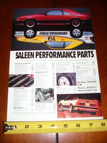 Saleen mustang fox body - saleen,