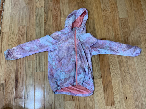 Bench girls rain jacket purple - bench,