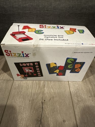 Sizzix shadow box alphabet - shadow,