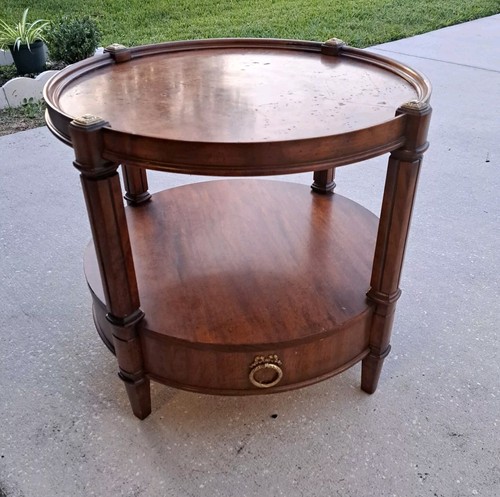 Weiman vintage round - vintage, two-tier