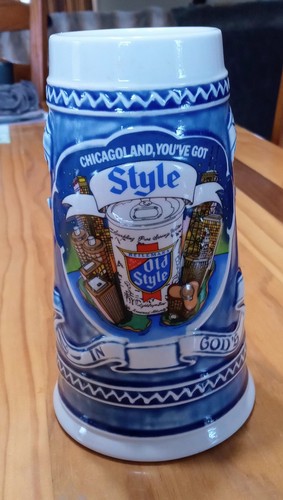 Old style beer - beer, stein