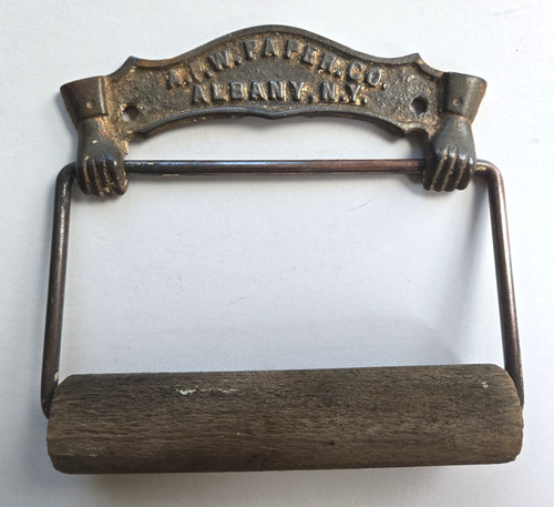 Antique toilet paper holder - antique,