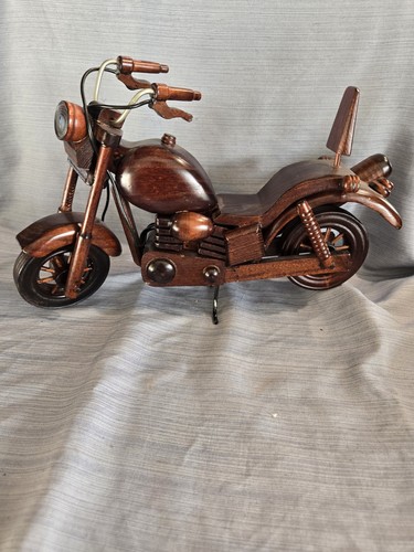 Wooden model motorcycle - model,