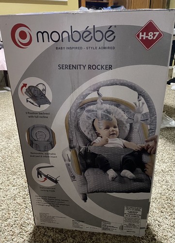 Monbebe serenity baby rocker - monbebe,