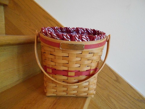 Longaberger glad tidings red - tidings,