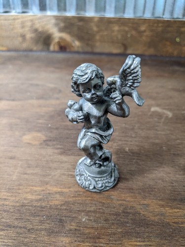 Vintage sun small pewter - small,