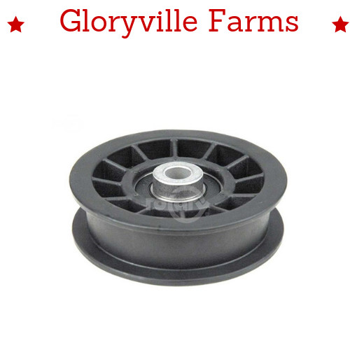 Flat idler pulley fits john - idler,