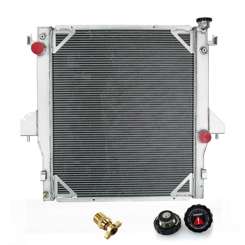 Row aluminum radiator - 3, dodge