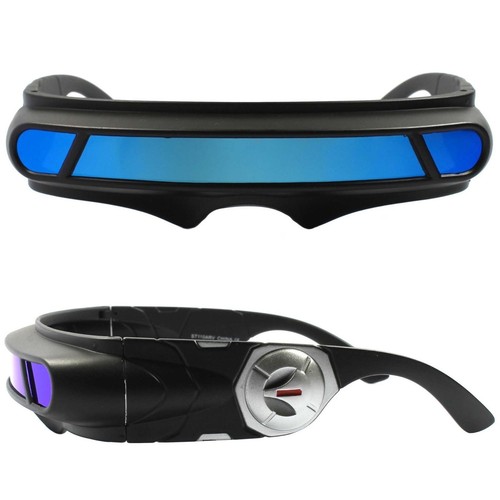 Blue mirrored lens men - blue,