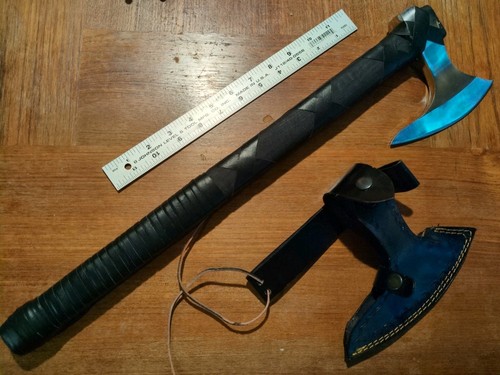 Viking style bearded - style, axe