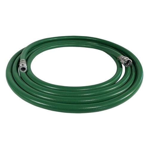 Green pvc suction hose - 1-1/4",