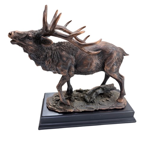 Vintage bugling elk - vintage,